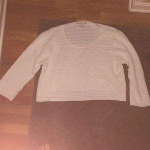 Cream Cropped Sweater